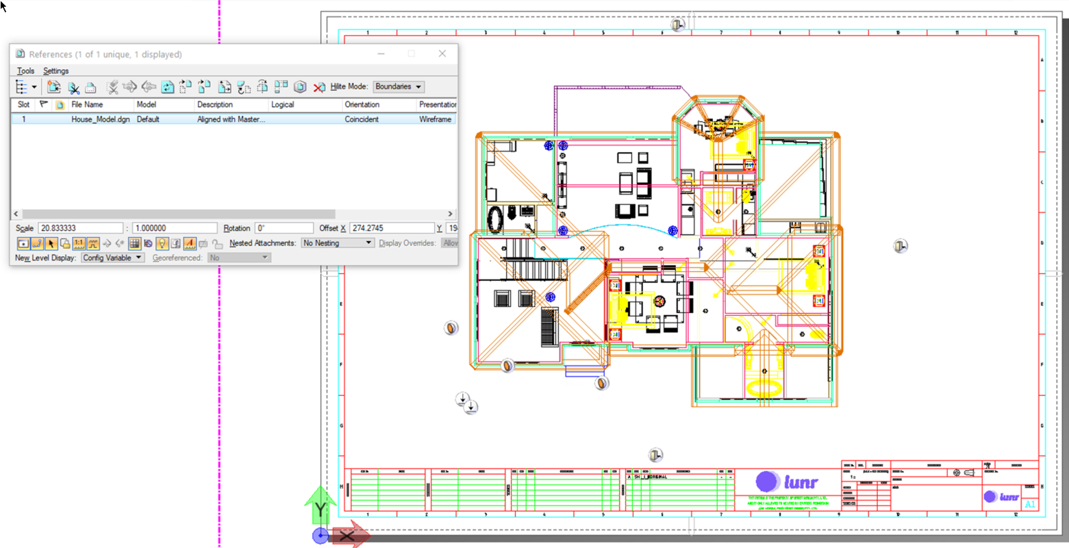 Working with References in MicroStation | Lunr Engineering Content